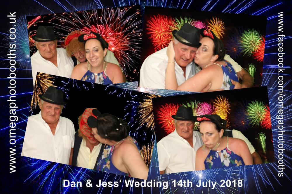 Dan & Jess' wedding | View more photos from the event at gallery.omegaphotobooths.co.uk/u/Omega-Photobooths/Dan-Jess-wedding